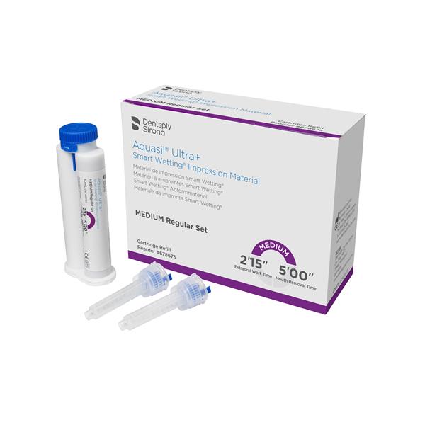 Dentsply Sirona Aquasil Ultra+ Smart Wetting Tray Impression Material Dentsply Sirona Aquasil Ultra+ Smart Wetting Tray Impression Material